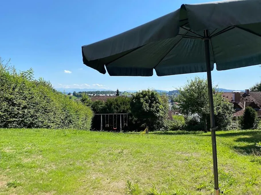 Apartament Ferienwohnung Mit Traumblick Und Grossem Garten Lindenberg im Allgäu Niemcy